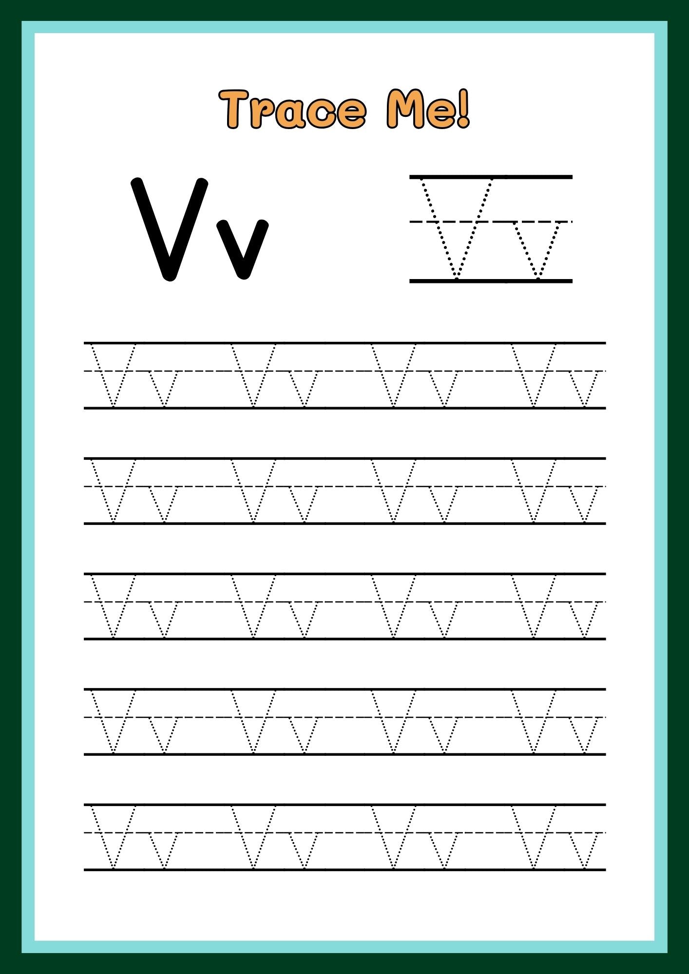 My Little ABC Tracing Booklet for Kids