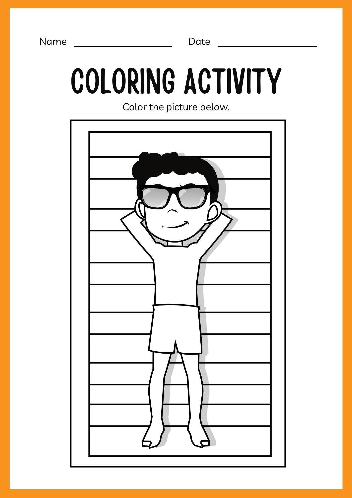 Clothes ESL Workbook for Kids