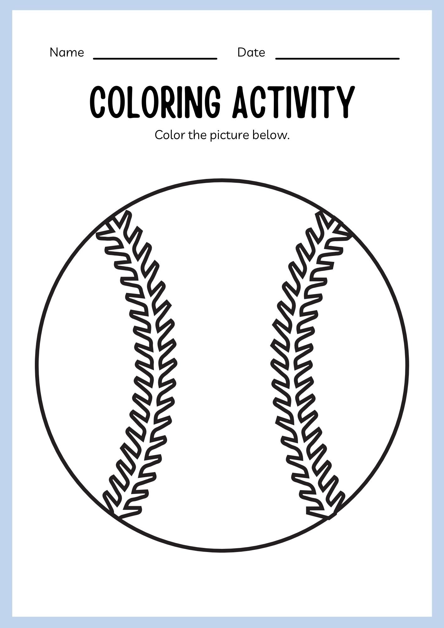 Sports ESL Workbook for Kids