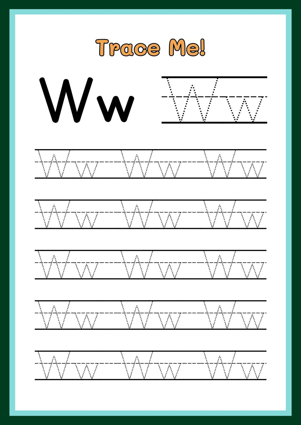 My Little ABC Tracing Booklet for Kids