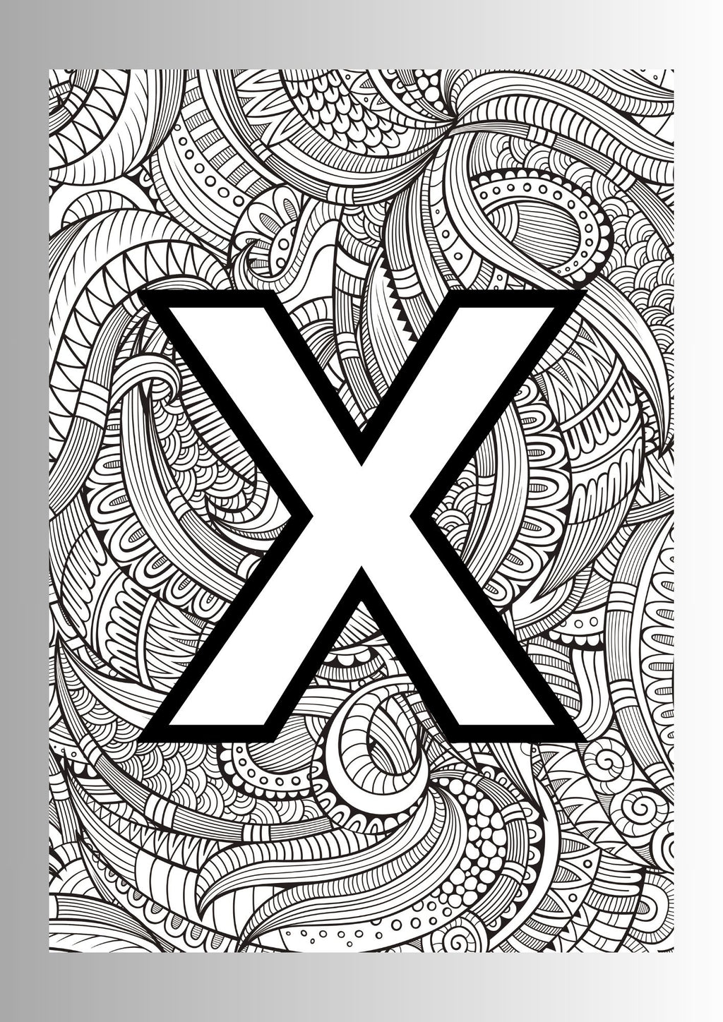 Educational Coloring Book for Kids – Editable Template (Digital)