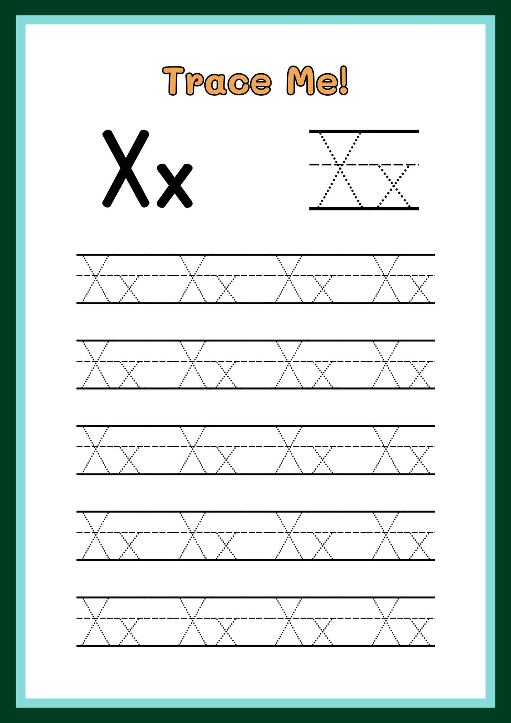 My Little ABC Tracing Booklet for Kids