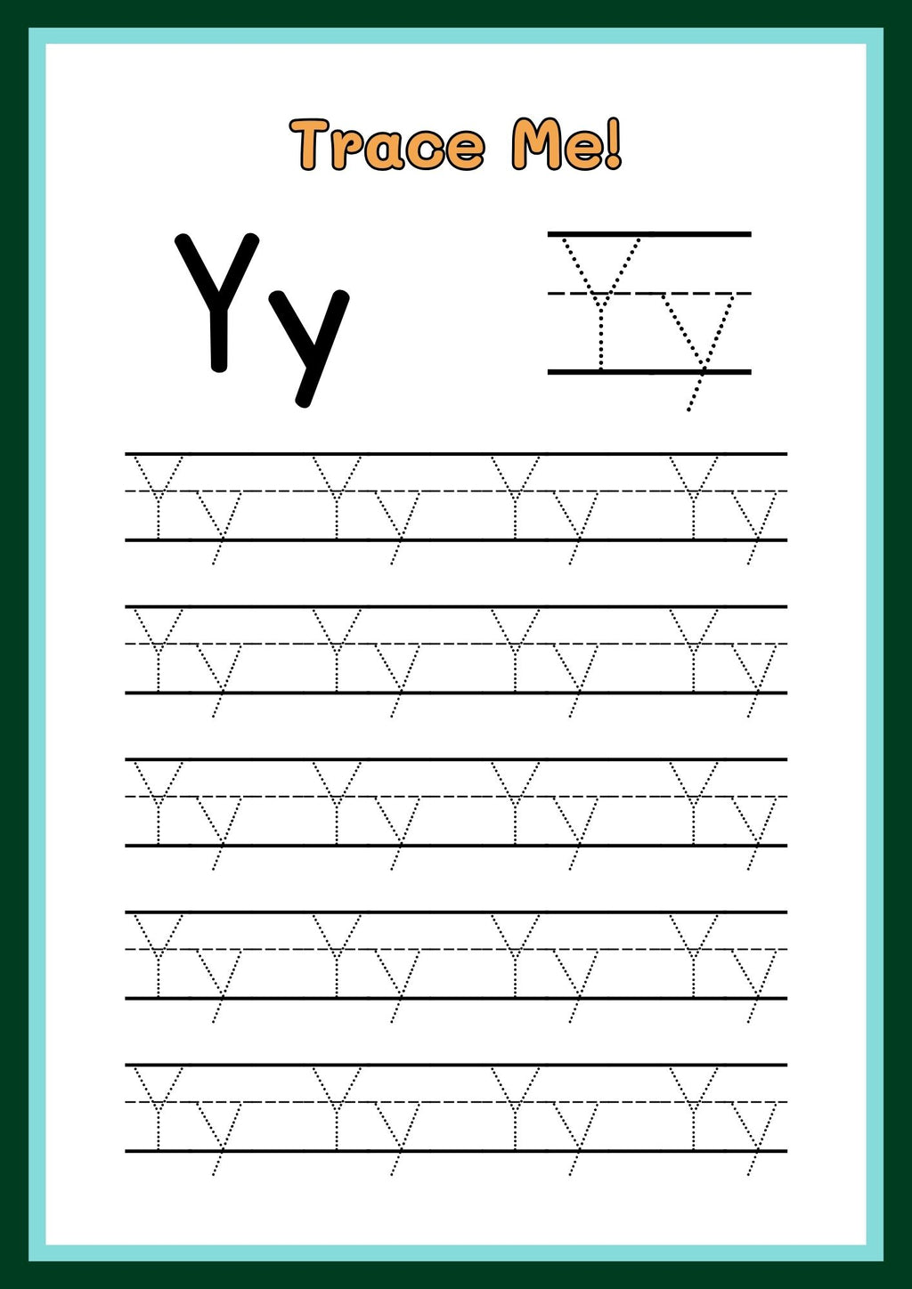 My Little ABC Tracing Booklet for Kids