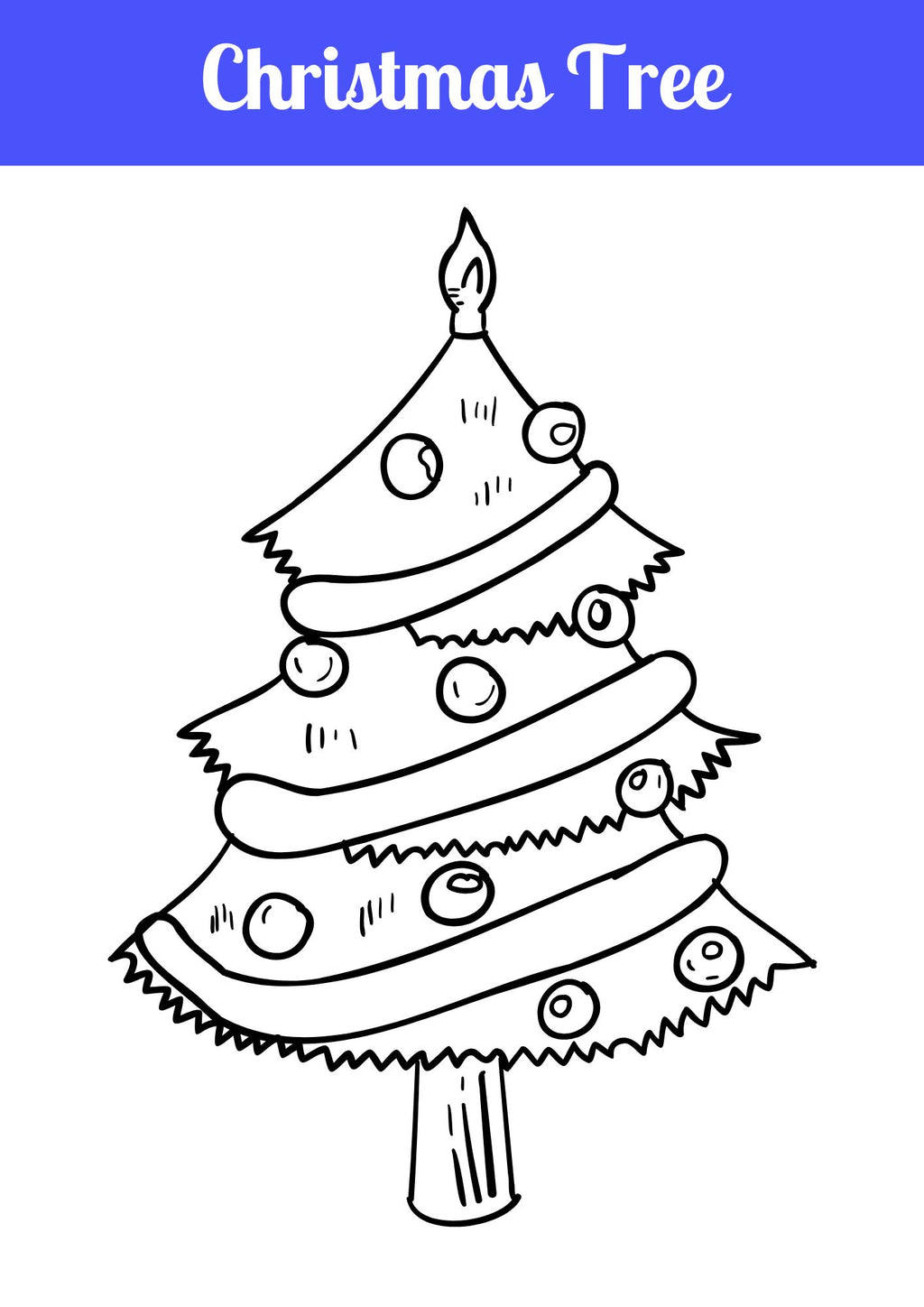 Christmas Coloring Book for Kids – Editable Canva Template & Printable PDF
