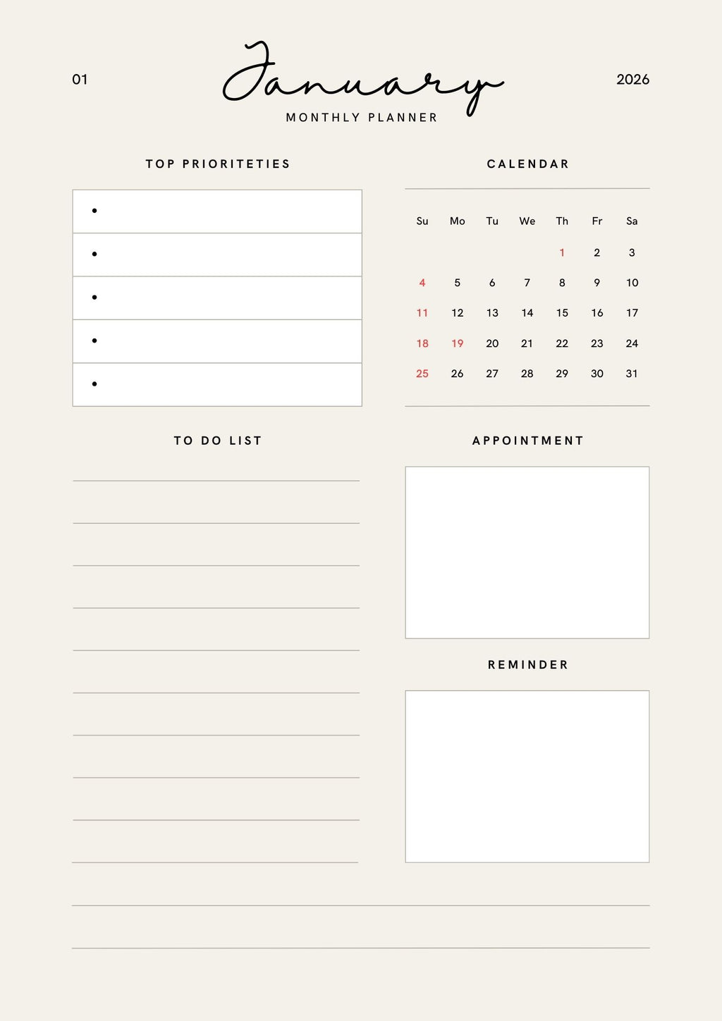 Smart Annual Planning System
