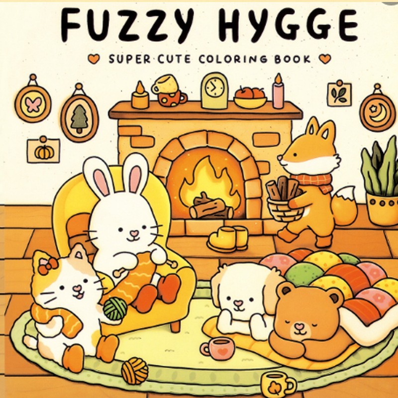 Cute Animal Coloring Book | 36 Designs – Easy & Fun for Kids Ages 6–12