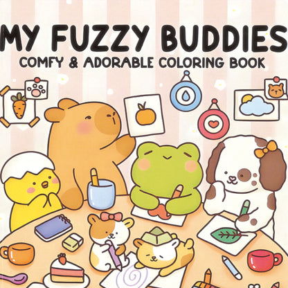 Cute Animal Coloring Book | 36 Designs – Easy & Fun for Kids Ages 6–12