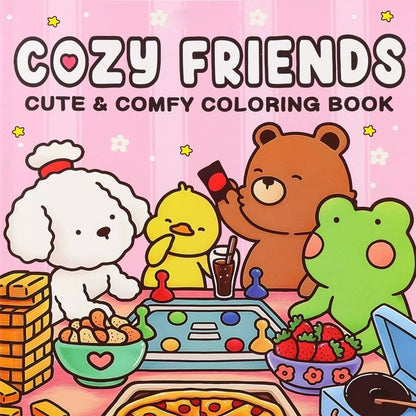 Cute Animal Coloring Book | 36 Designs – Easy & Fun for Kids Ages 6–12