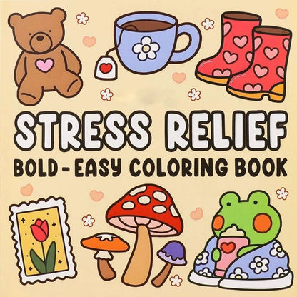 Cute Animal Coloring Book | 36 Designs – Easy & Fun for Kids Ages 6–12