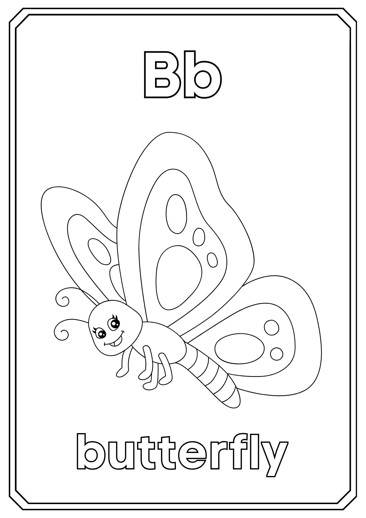 Animal Alphabet Coloring Book – ABC Learning for Kids