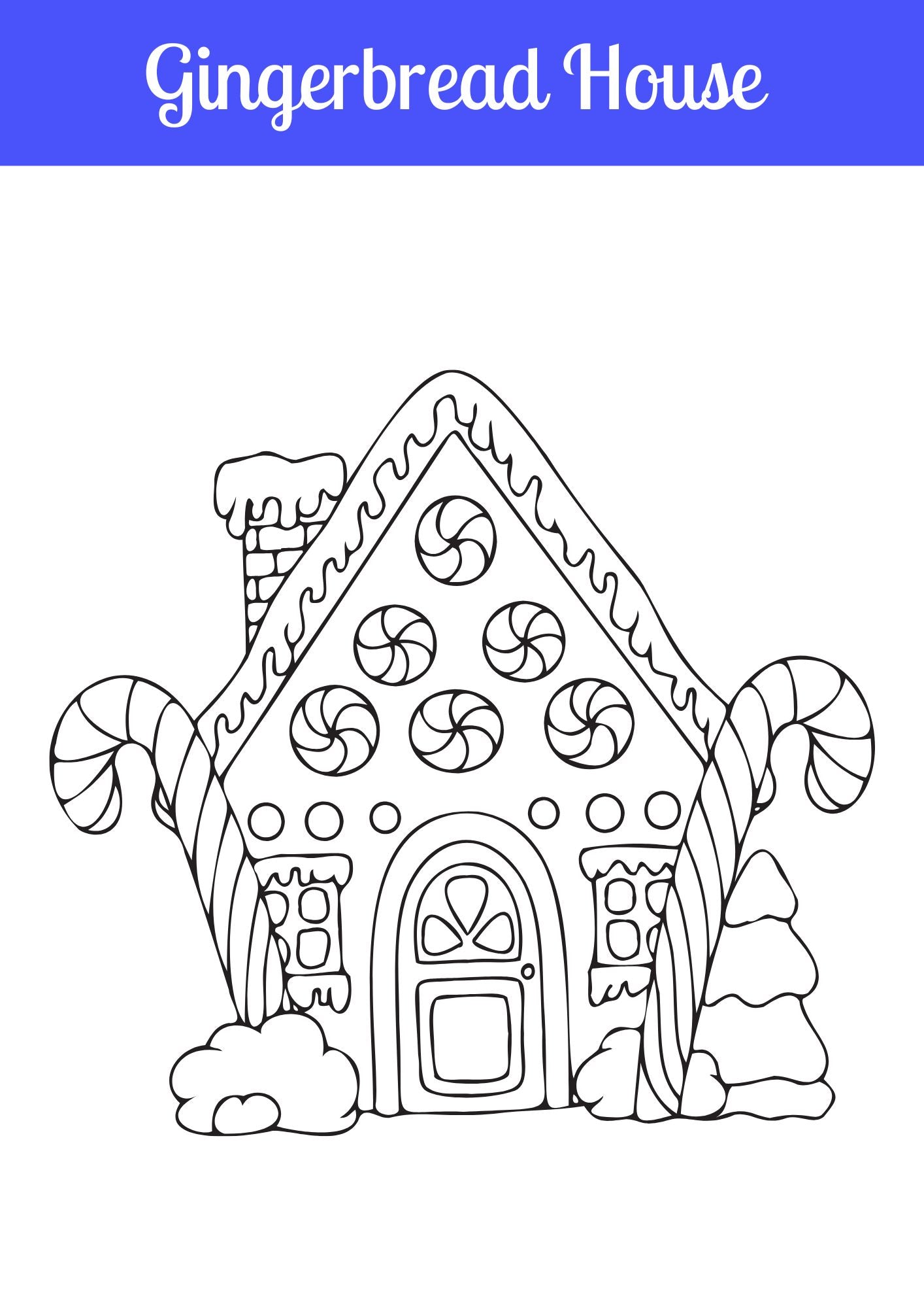 Christmas Coloring Book for Kids – Editable Canva Template & Printable PDF