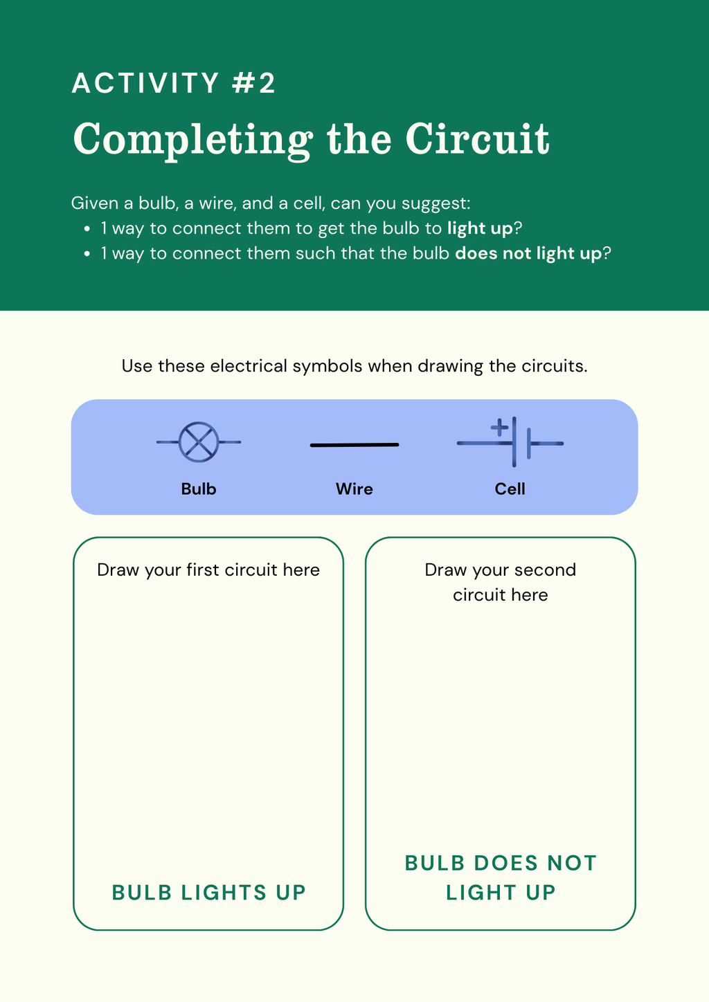 Circuits Made Simple A Beginner Science Booklet for Kids