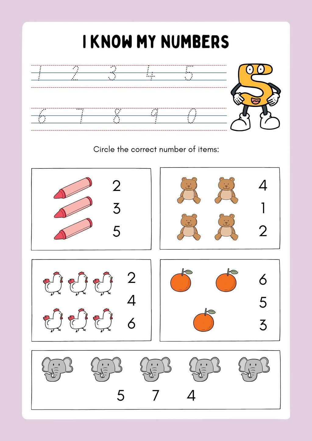 School Readiness Activity Pack for Kids