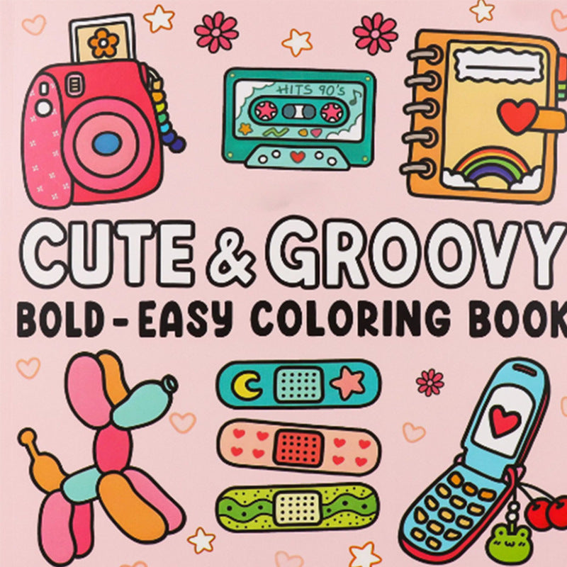 Cute Animal Coloring Book | 36 Designs – Easy & Fun for Kids Ages 6–12