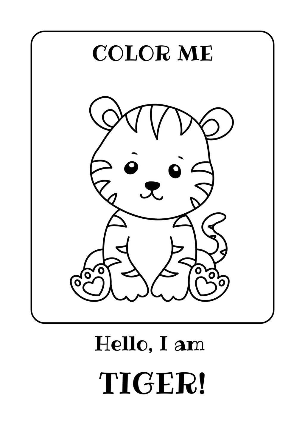 أصدقاء الغابة – تلوين ممتع للأطفال Jungle Adventure Coloring Book