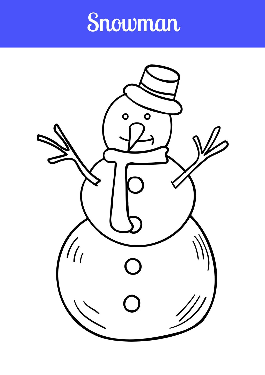 Christmas Coloring Book for Kids – Editable Canva Template & Printable PDF