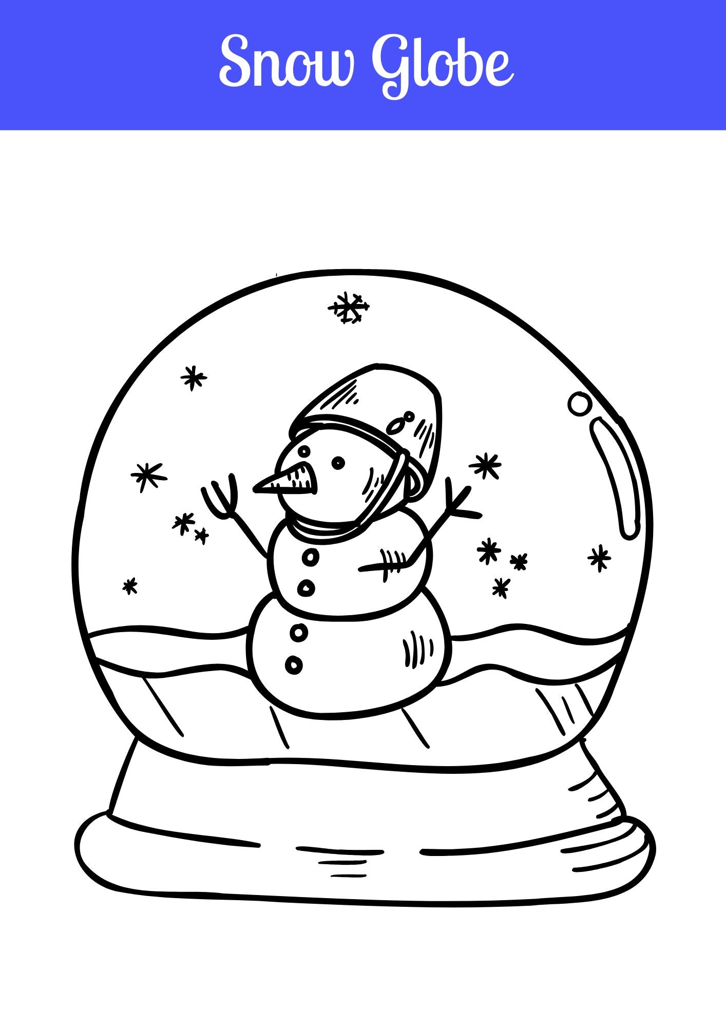 Christmas Coloring Book for Kids – Editable Canva Template & Printable PDF