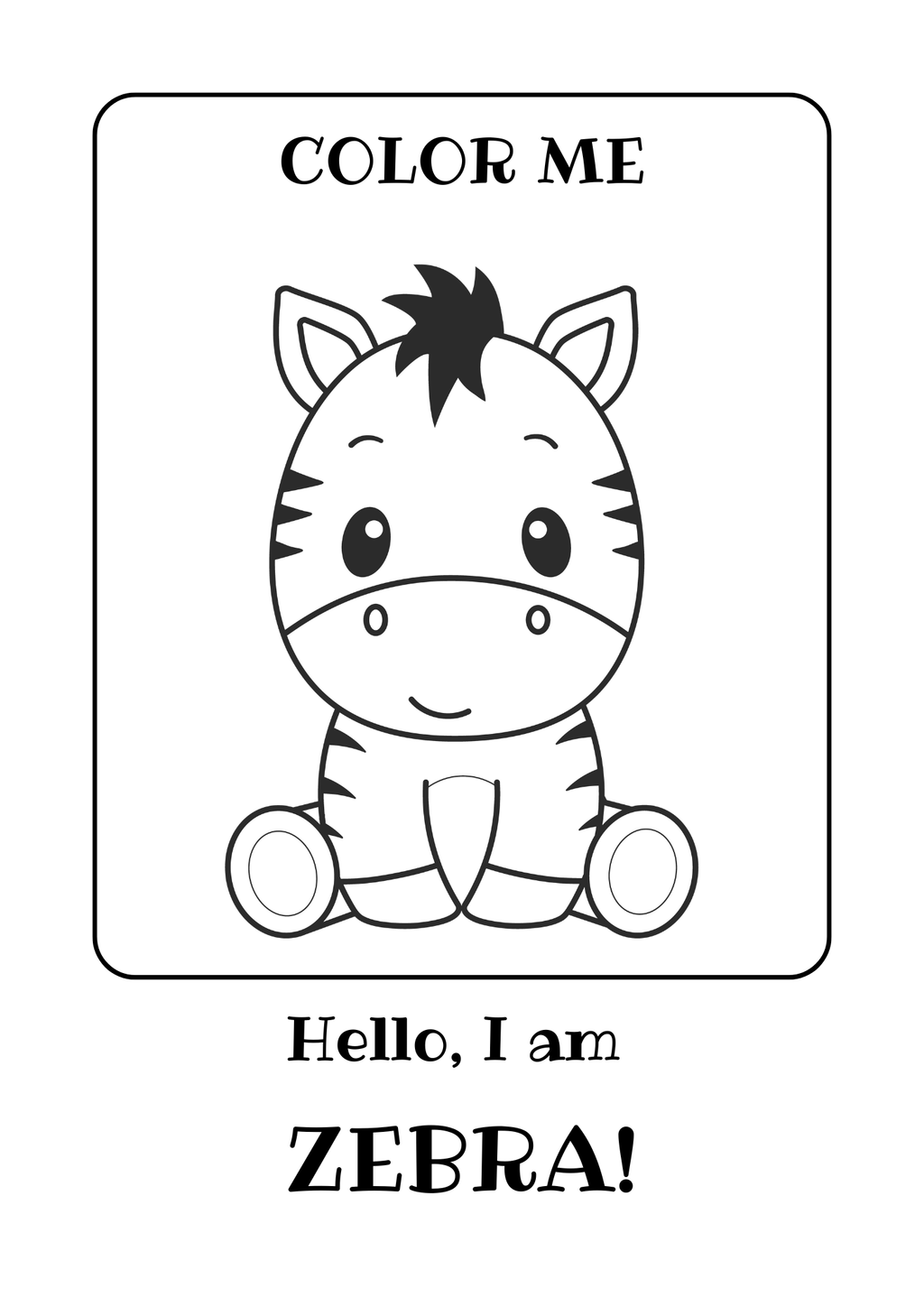 أصدقاء الغابة – تلوين ممتع للأطفال Jungle Adventure Coloring Book