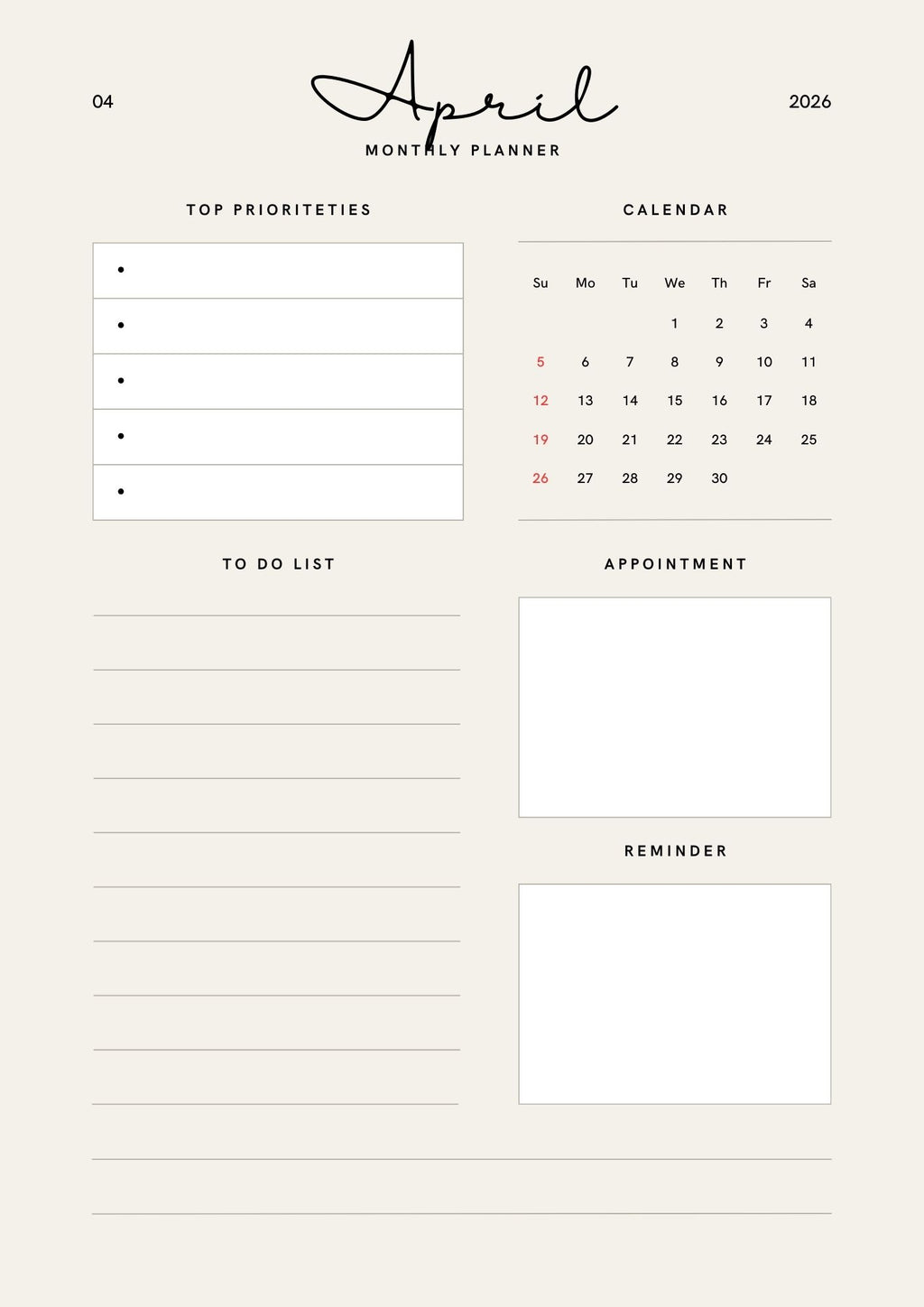 Smart Annual Planning System