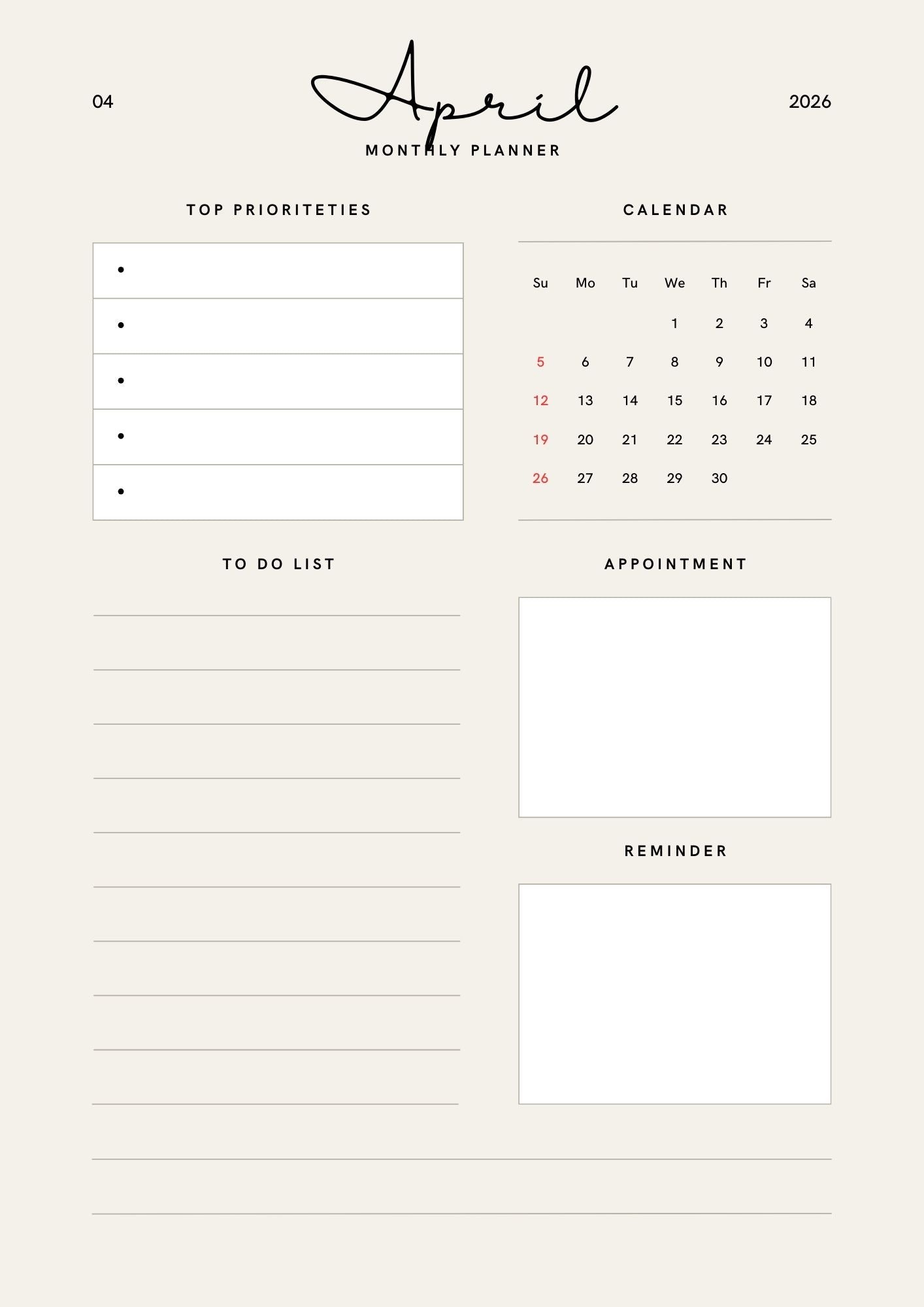 Smart Annual Planning System
