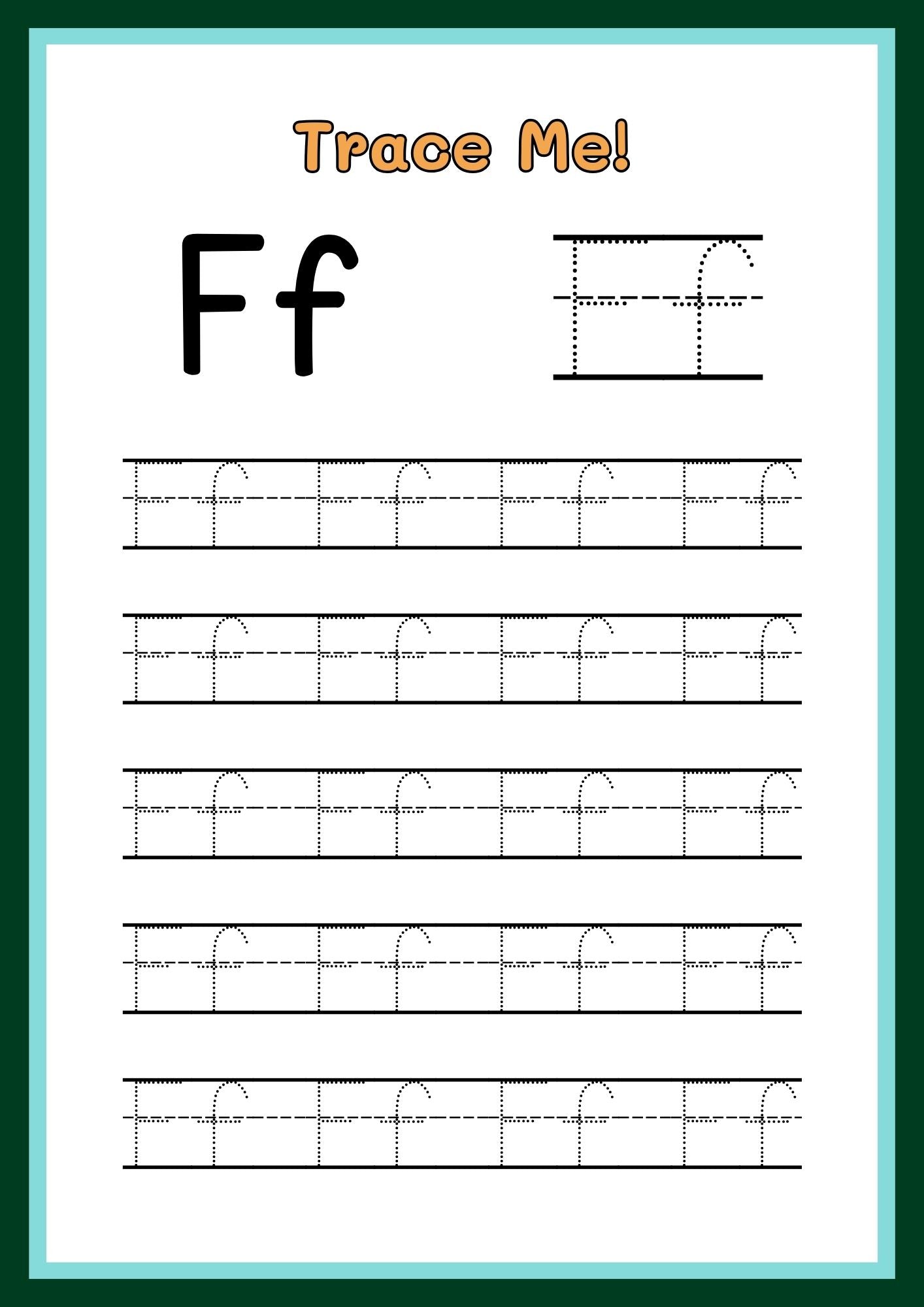 My Little ABC Tracing Booklet for Kids