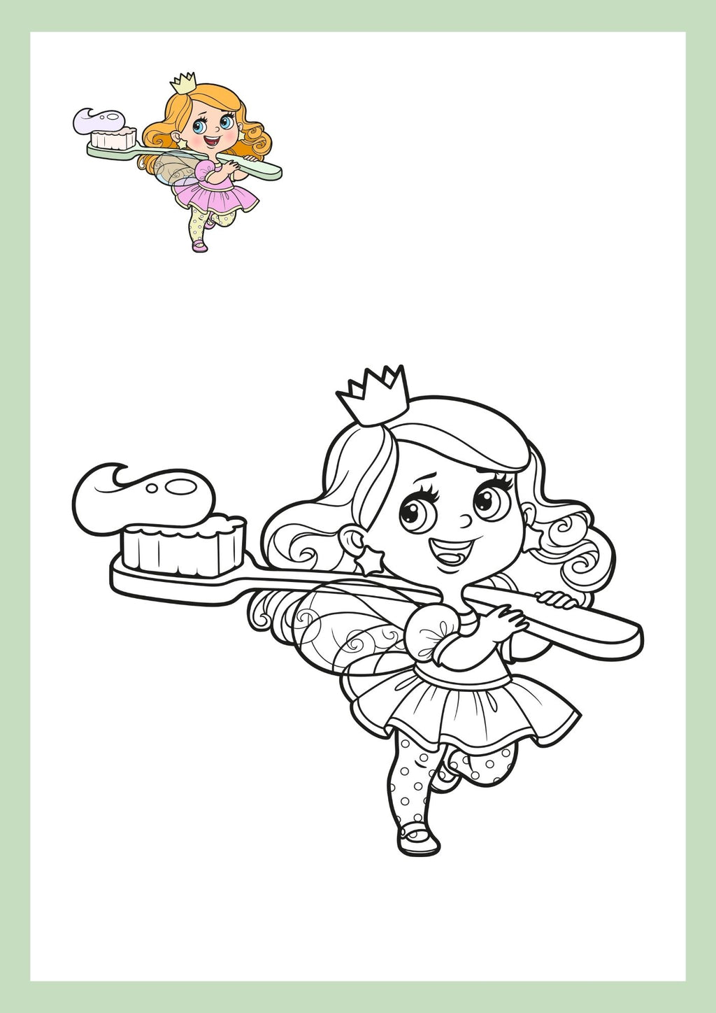 Magical Tooth Fairy Adventures – Coloring Book for Kids