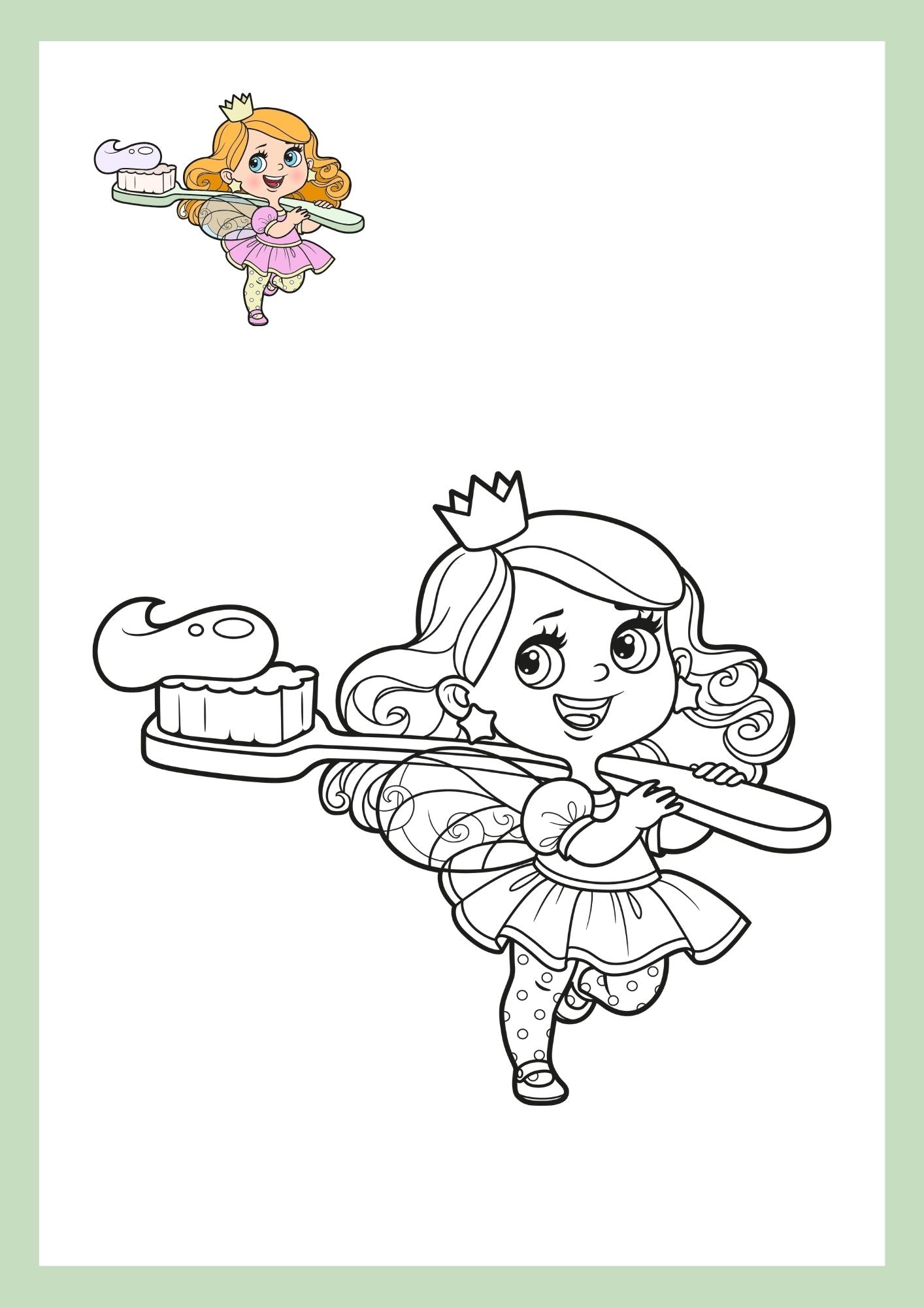 Magical Tooth Fairy Adventures – Coloring Book for Kids