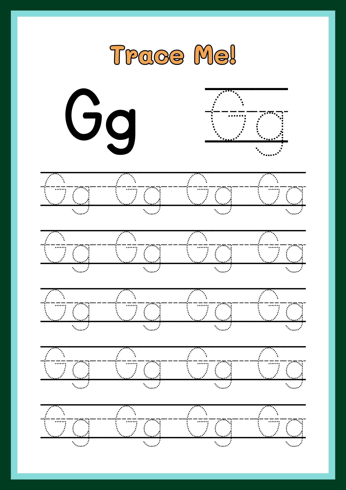My Little ABC Tracing Booklet for Kids