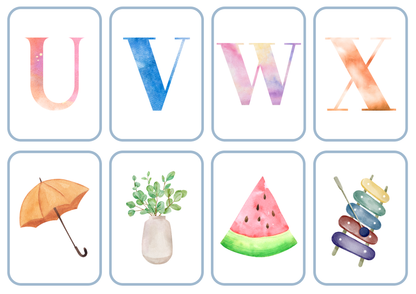 Alphabet_Flashcards_U-X - SMAZON 