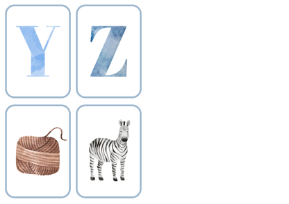 Alphabet_Flashcards_Y-Z - SMAZON 