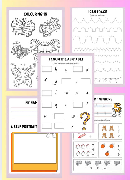 School Readiness Coloring