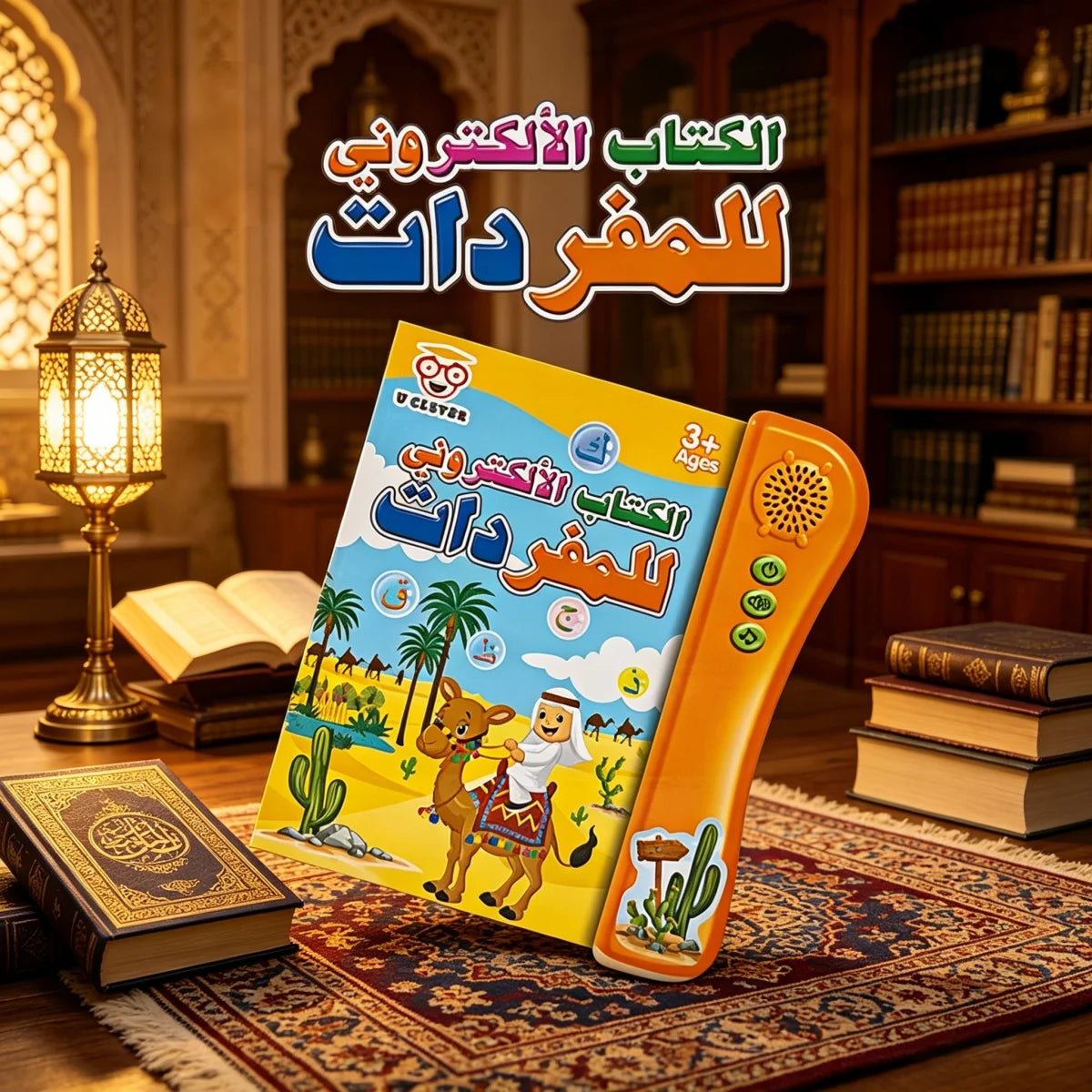 Arabic Electronic Sound Book Kids Learning Toy Muslim Language Alphabet  Learning Reading Book with Sound Device Educational Toy