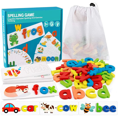 See & Spell Word Matching Game for Kids