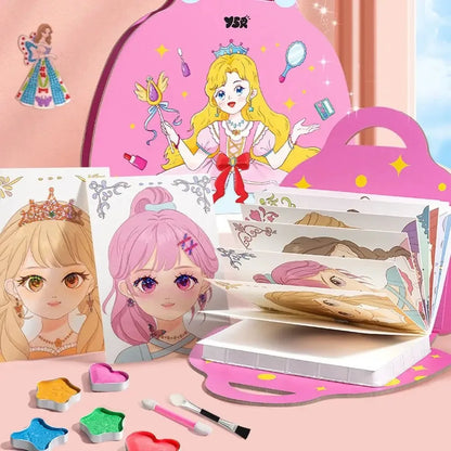 -2026 new model DIY Princess Makeup Set Relieve Boredom Funny Dress Up Games Princess Maeup Kit Gift