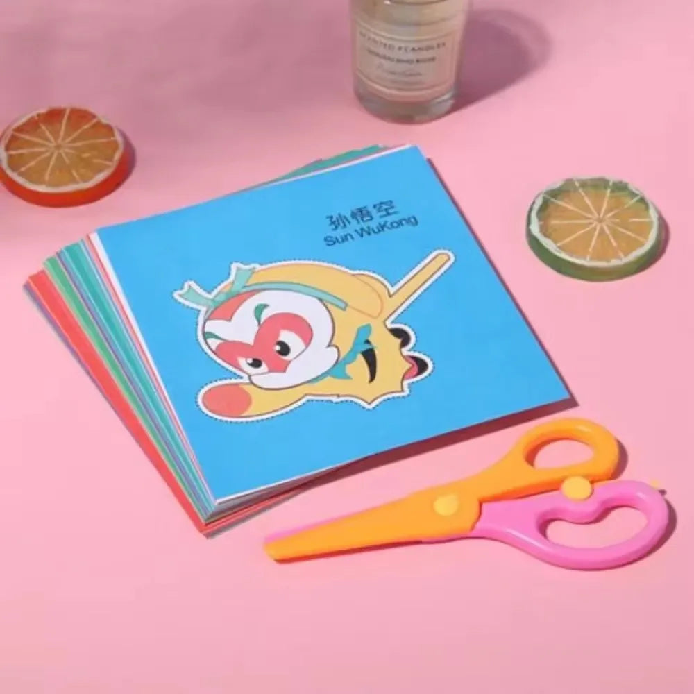 48PCS DIY Paper Cutting Craft Book for Kids