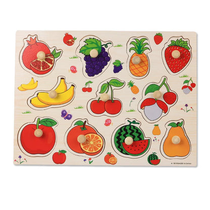 Montessori Wooden Learning Puzzle Board for Kids
