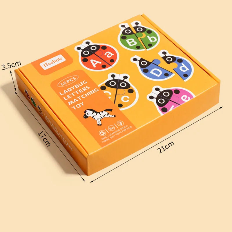 Ladybug Letter Matching & Word Spelling Game for Kids