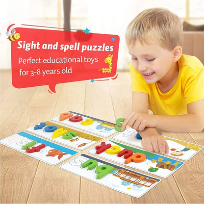 See & Spell Word Matching Game for Kids