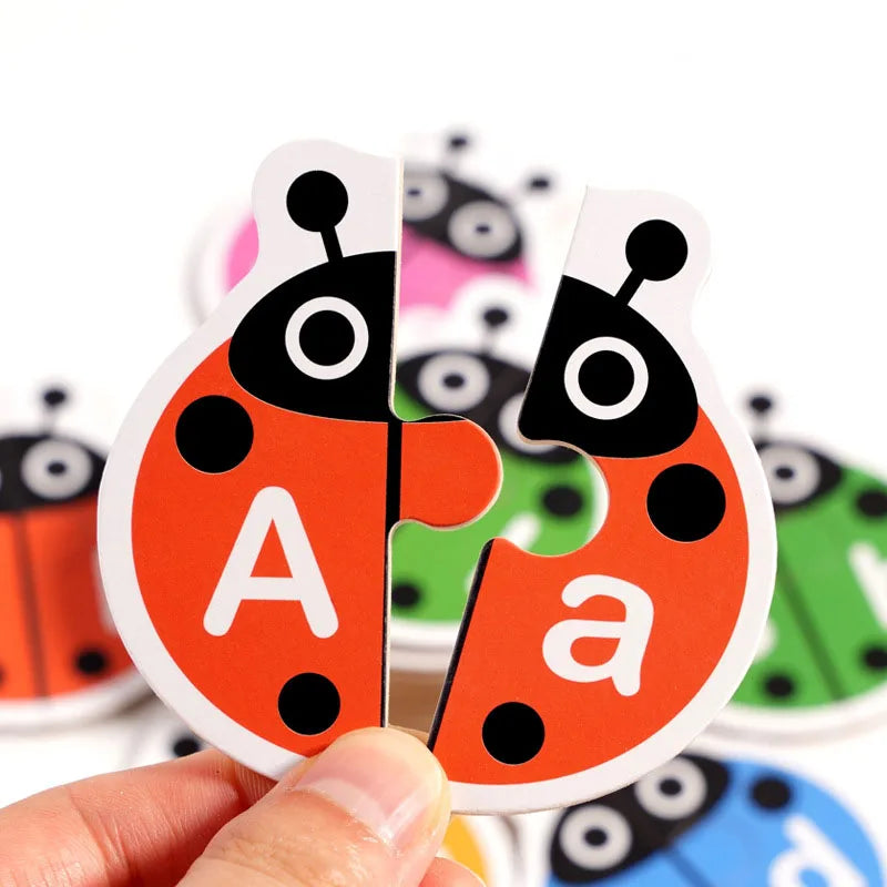 Ladybug Letter Matching & Word Spelling Game for Kids