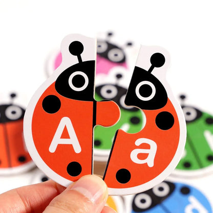 Ladybug Letter Matching & Word Spelling Game for Kids