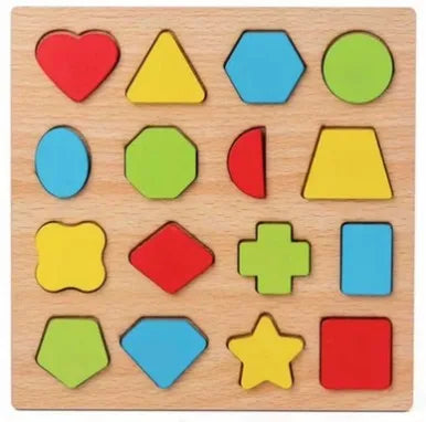 Montessori Wooden Learning Puzzle Board for Kids