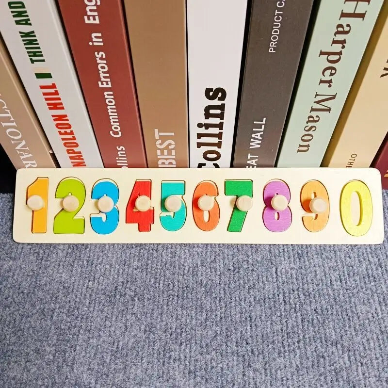 Montessori Wooden Learning Puzzle Board for Kids