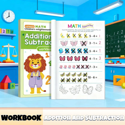 Math Beginner's Workbook – Addition & Subtraction Practice for Kids