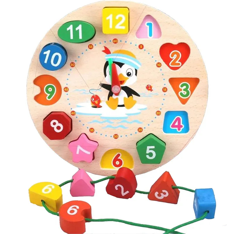 Montessori Wooden Learning Puzzle Board for Kids