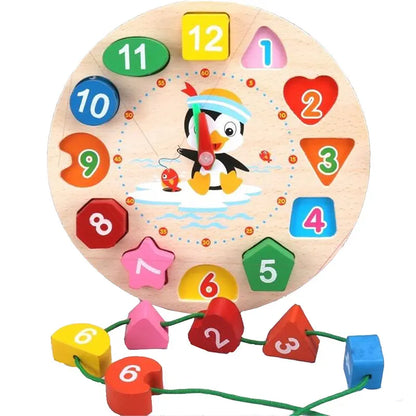 Montessori Wooden Learning Puzzle Board for Kids