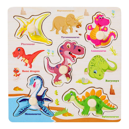 Montessori Wooden Learning Puzzle Board for Kids