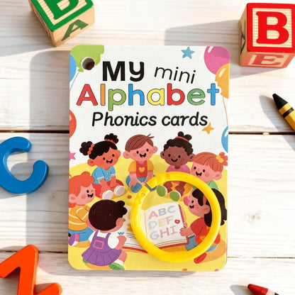 Enhance Color Animal Alphabet Cognition Cards Children's English 26 English Alphabet Cards Early Education Flash Cards