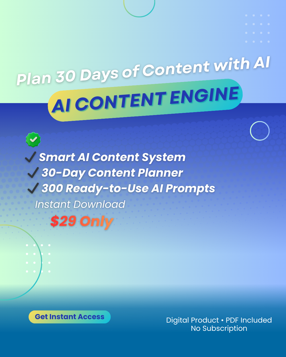 Monthly AI Content Planning System