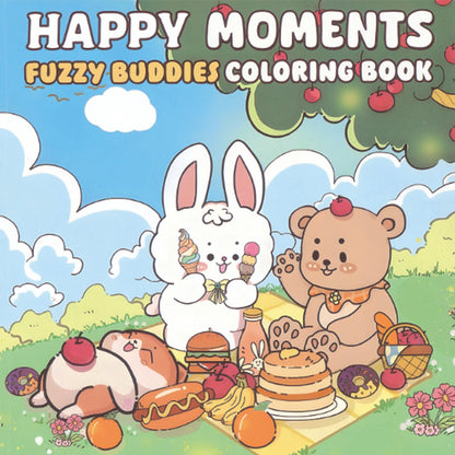 Cute Animal Coloring Book | 36 Designs – Easy & Fun for Kids Ages 6–12