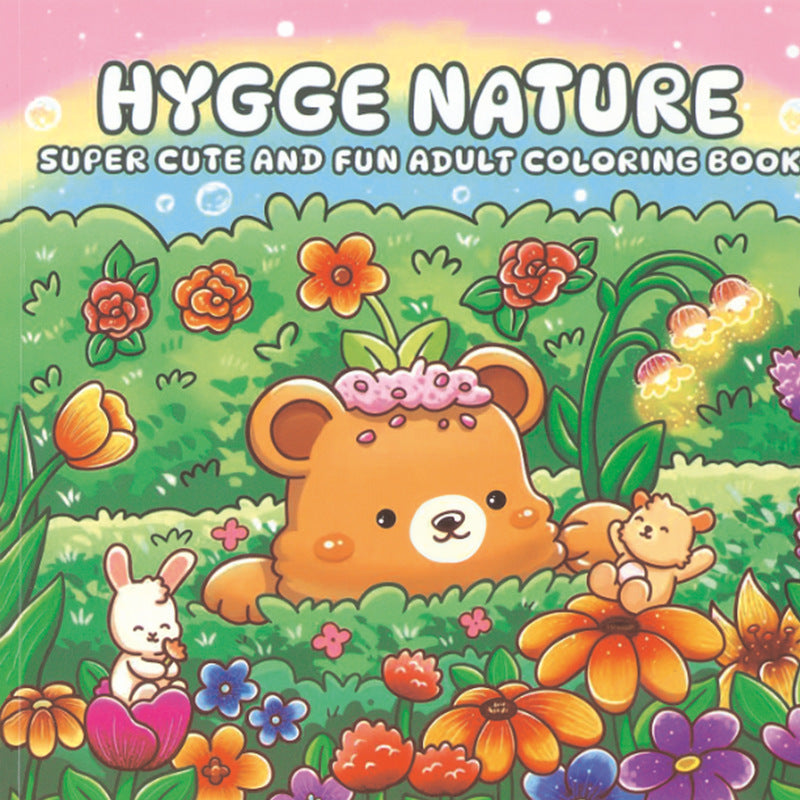 Cute Animal Coloring Book | 36 Designs – Easy & Fun for Kids Ages 6–12